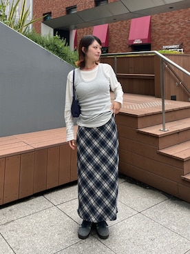 「common gull products.（コモンガルプロダクツ）のアイテム」を使った、ayuriさん（レディース・158cm）の春コーディネート