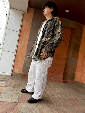 「アイテム（サロペット/オーバーオール）」を使った、おーるどファッション2024さん（メンズ・175cm）の秋コーディネート