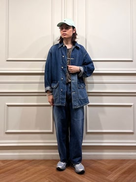 「kearny（カーニー）のアイテム」を使った、tko(オッチー)さん（メンズ・173cm）の春コーディネート