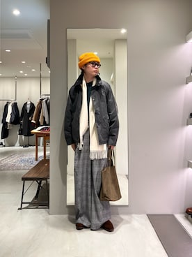 「アイテム（テーラードジャケット）」を使った、tkoさん（メンズ・174cm）の秋コーディネート