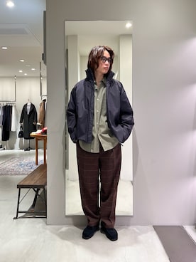 「アイテム（テーラードジャケット）」を使った、tkoさん（メンズ・174cm）の冬コーディネート