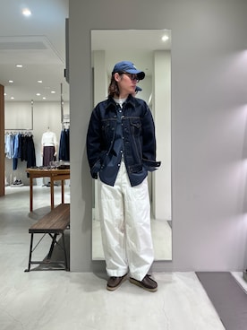 「URBAN RESEARCH（アーバンリサーチ）のPOLO RALPH LAUREN　CLASSIC SPORT CAP（キャップ、ブルー系）」を使った、tko(オッチー)さん（メンズ・174cm）の春コーディネート