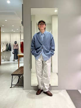 「URBAN RESEARCH（アーバンリサーチ）のPARABOOT　CORAUX（シューズ小物/雑貨、ブラウン系）」を使った、tko(オッチー)さん（メンズ・174cm）の秋コーディネート