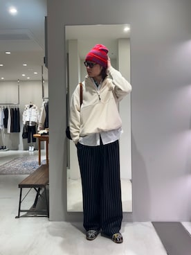 「アイテム（その他トップス）」を使った、tkoさん（メンズ・174cm）の冬コーディネート