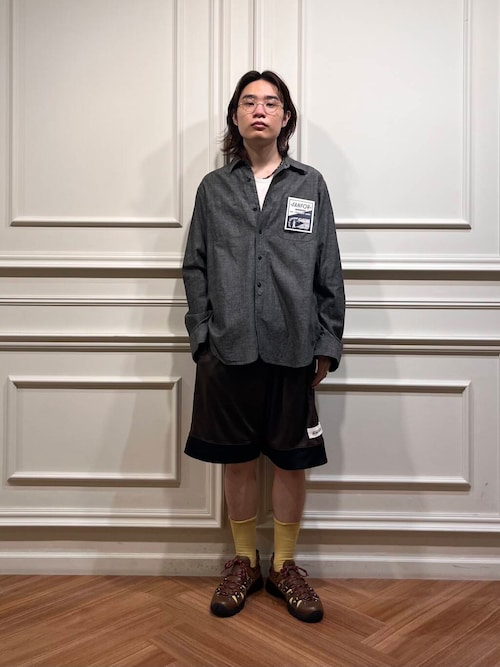 『別注』LE VETEMENT ATLANTIQUE×UR　シャンブレーシャツ