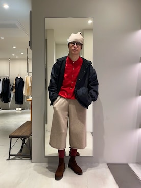 tkoさん（メンズ・174cm）の冬コーディネート