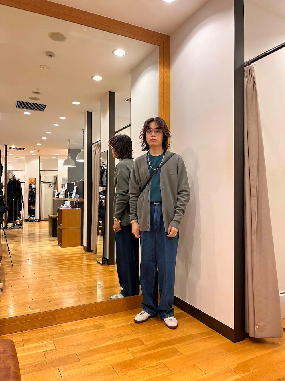 『別注』LACOSTE×URBAN RESEARCH　CARDIGAN 別注』LACOSTE×URBAN RESEARCH CARDIGAN