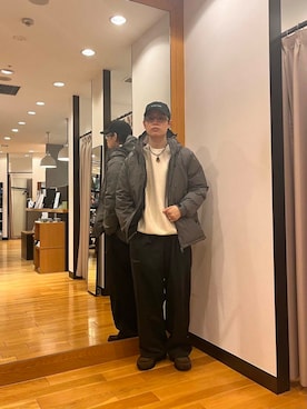 「運動会コーデ」｜「アイテム（スウェット）」を使った、tkoさん（メンズ・174cm）の秋コーディネート