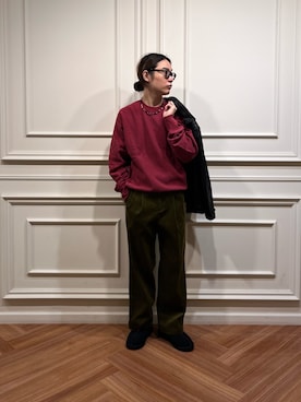 「アイテム（その他アウター）」を使った、tkoさん（メンズ・174cm）の秋コーディネート