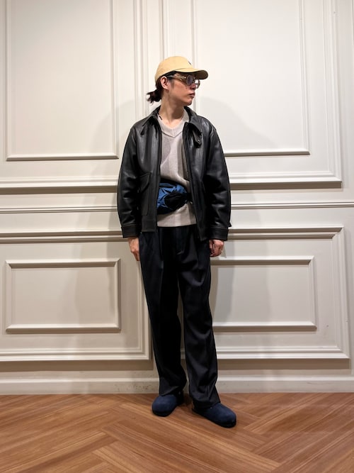 アーバンリサーチ　レザージャケット new basic COW LEATHER TYPE A-2 JACKET（その他アウター