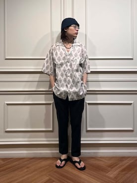 「夏シャツ」｜tkoさん（メンズ・173cm）の夏コーディネート