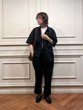「URBAN RESEARCH（アーバンリサーチ）のアイテム（ローファー）」を使った、tkoさん（メンズ・173cm）の春コーディネート
