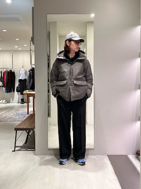 「アイテム（ダウンジャケット/コート）」を使った、tkoさん（メンズ・174cm・20代）の秋コーディネート