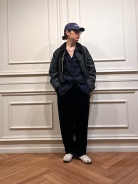 「アイテム（その他アウター）」を使った、tkoさん（メンズ・174cm）の秋コーディネート