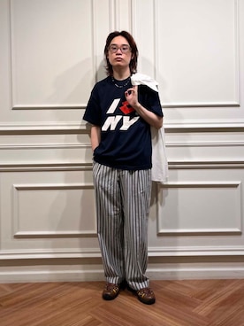 「オリジナル」｜tkoさん（メンズ・173cm）の夏コーディネート