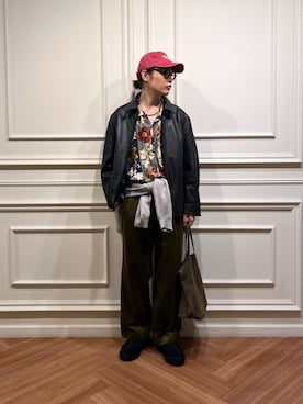 「アイテム（その他アウター）」を使った、tkoさん（メンズ・174cm・20代）の秋コーディネート