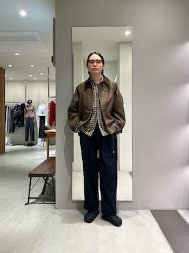 「アイテム（テーラードジャケット）」を使った、tko(オッチー)さん（メンズ・174cm）の秋コーディネート