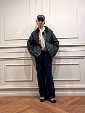 「アイテム（その他アウター）」を使った、tkoさん（メンズ・174cm・20代）の秋コーディネート
