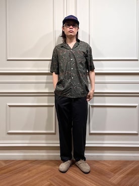 「アーバンリサーチ」｜「アイテム（キャップ）」を使った、tkoさん（メンズ・174cm）の夏コーディネート