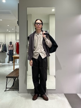 「URBAN RESEARCH（アーバンリサーチ）のPARABOOT　CORAUX（シューズ小物/雑貨、ブラウン系）」を使った、tko(オッチー)さん（メンズ・174cm）の秋コーディネート