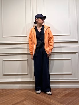 「アイテム（ボディバッグ/ウエストポーチ）」を使った、tkoさん（メンズ・174cm）の秋コーディネート