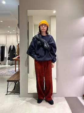 「URBAN RESEARCH」｜tkoさん（メンズ・174cm）の冬コーディネート