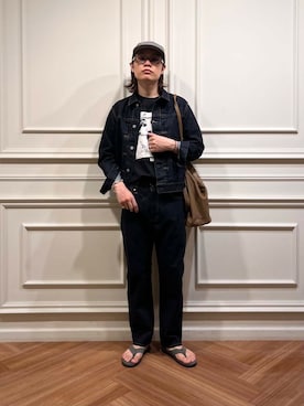 「ur」｜tkoさん（メンズ・174cm）の夏コーディネート