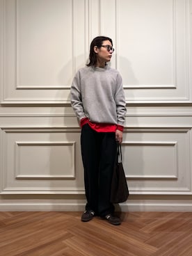 「URBAN RESEARCH（アーバンリサーチ）のアイテム（メガネ）」を使った、tkoさん（メンズ・174cm）の秋コーディネート