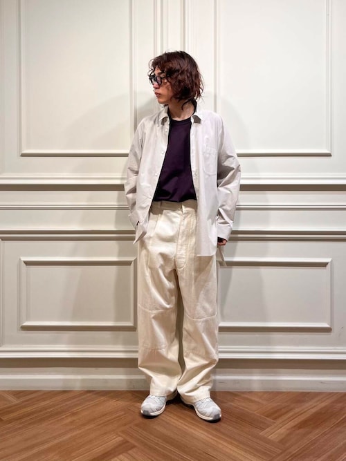 『別注』crepuscule×UR　Washi Knit Long-Sleeve T-shirts