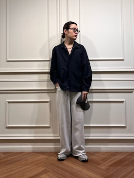 「アイテム（キャップ）」を使った、tkoさん（メンズ・174cm）の秋コーディネート