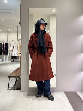 「guepard（ギュパール）のアイテム」を使った、tkoさん（メンズ・174cm）の冬コーディネート