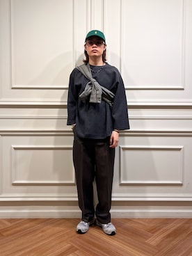 「URBAN RESEARCH（アーバンリサーチ）のnew basic　ALBATROSS WOOL SHIRTS（シャツ/ブラウス）」を使った、tkoさん（メンズ・174cm）の秋コーディネート