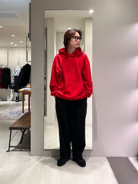 「URBAN RESEARCH（アーバンリサーチ）のアイテム（メガネ）」を使った、tkoさん（メンズ・174cm）の秋コーディネート