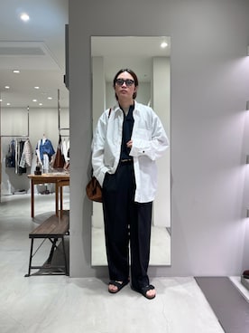 「URBAN RESEARCH（アーバンリサーチ）のTOM FORD 　EXCLUSIVE SUNGLASSES（メガネ、ブラック系）」を使った、tko(オッチー)さん（メンズ・174cm）の春コーディネート