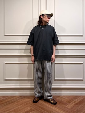 「URBAN RESEARCH（アーバンリサーチ）のアイテム（パンツ）」を使った、tkoさん（メンズ・174cm）の夏コーディネート