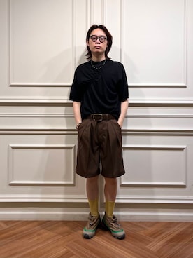 「URBAN RESEARCH（アーバンリサーチ）のアイテム（ニット/セーター）」を使った、tkoさん（メンズ・174cm）の夏コーディネート
