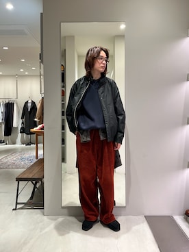 「URBAN RESEARCH」｜「アイテム（ジャケット/アウター）」を使った、tkoさん（メンズ・174cm）の冬コーディネート