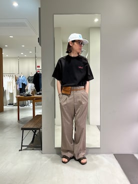 「URBAN RESEARCH（アーバンリサーチ）のCAP-TAIN　TRUCKER CAP E.P（キャップ、ホワイト系）」を使った、tko(オッチー)さん（メンズ・174cm）の夏コーディネート