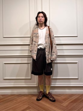 「ur」｜tkoさん（メンズ・174cm）の夏コーディネート