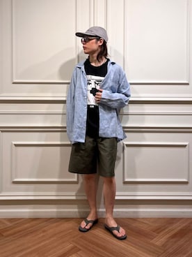 「URBANRESEARCH」｜tkoさん（メンズ・174cm）の夏コーディネート