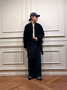 「アイテム（帽子）」を使った、tkoさん（メンズ・174cm・20代）の秋コーディネート