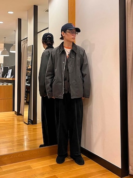 「アイテム（その他アウター）」を使った、tkoさん（メンズ・174cm）の冬コーディネート