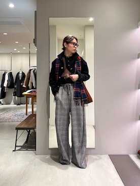 「アイテム（テーラードジャケット）」を使った、tkoさん（メンズ・174cm）の秋コーディネート