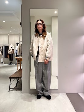 「crepuscule（クレプスキュール）のアイテム」を使った、tko(オッチー)さん（メンズ・174cm）の春コーディネート