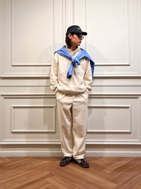 「アイテム（その他トップス）」を使った、tkoさん（メンズ・174cm）の秋コーディネート