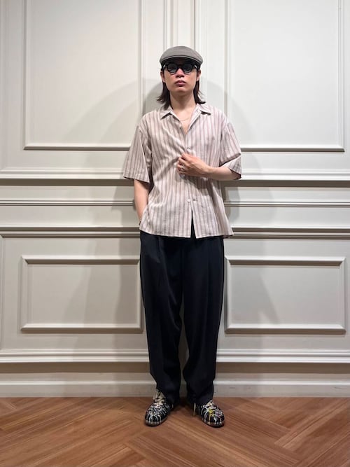 『別注』ATON×URBAN RESEARCH　TWO TUCKED EASY PANTS