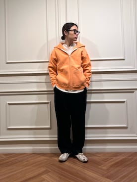 「URBAN RESEARCH（アーバンリサーチ）のアイテム（メガネ）」を使った、tkoさん（メンズ・174cm）の秋コーディネート