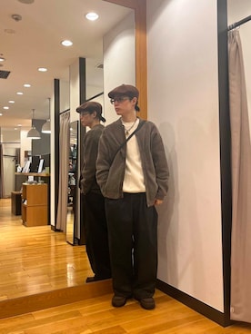 「運動会コーデ」｜「アイテム（スウェット）」を使った、tkoさん（メンズ・174cm）の秋コーディネート