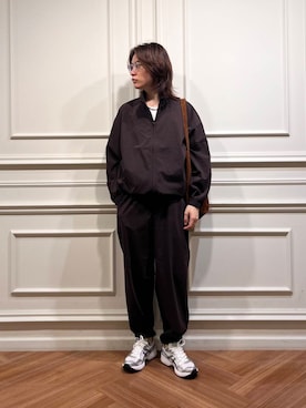 「ASICS（アシックス）のアイテム」を使った、tkoさん（メンズ・174cm）の夏コーディネート