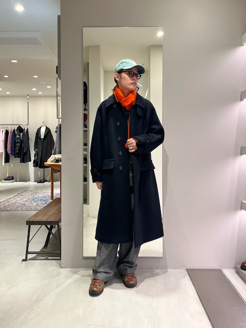 セール】ANOTHER OFFICE Voyager Bold Balmacaan Coat（その他アウター